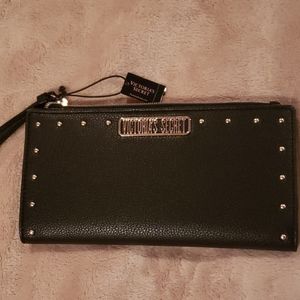 Victoria's Secret studded small slim bifold wallet